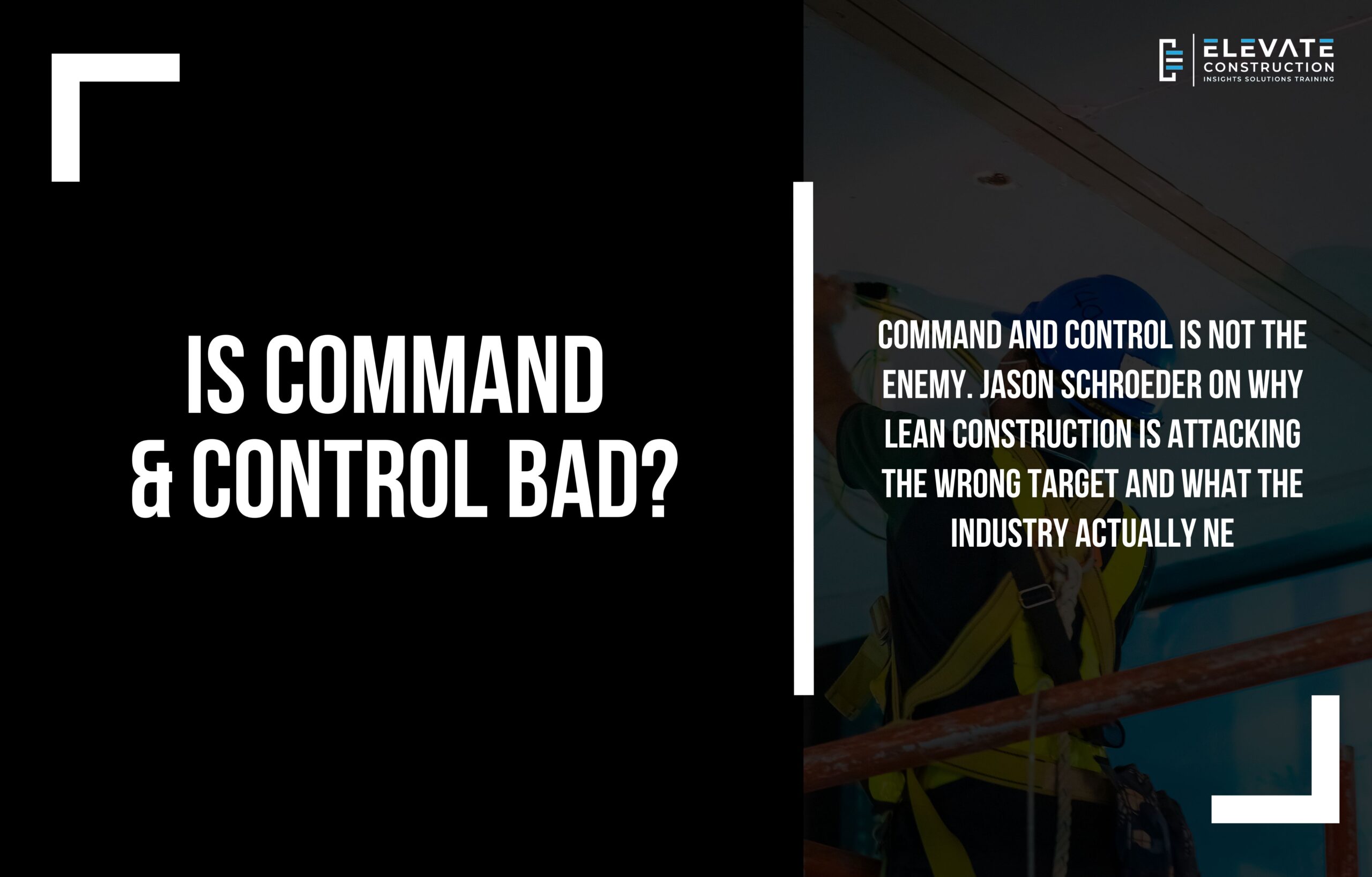 Is Command & Control Bad?