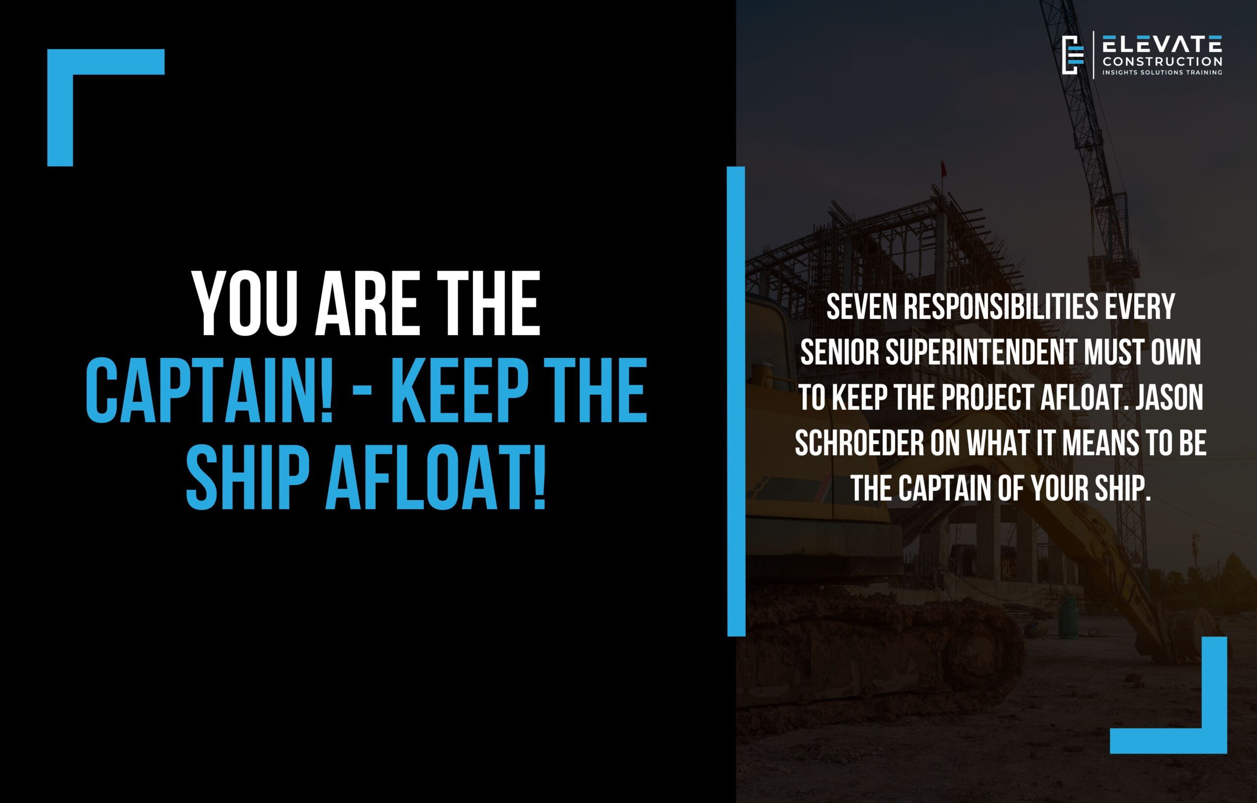 You Are the Captain! – Keep the Ship Afloat!