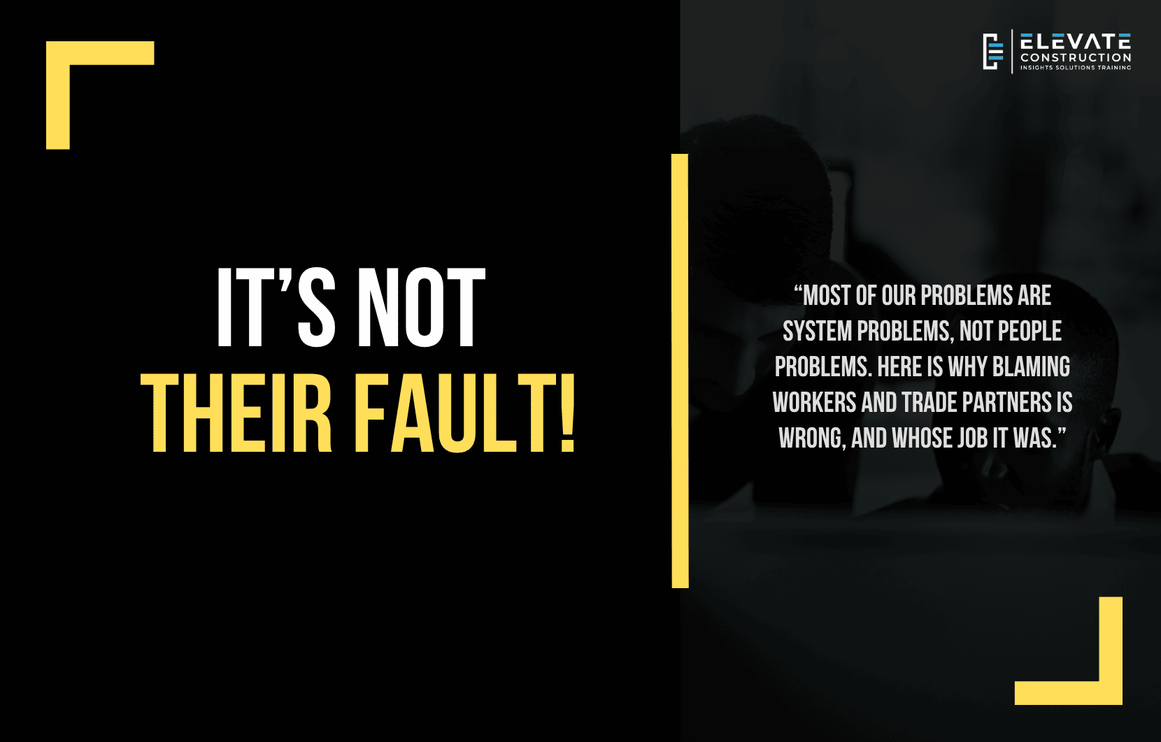 It's not their fault – why blaming workers and trade partners is wrong